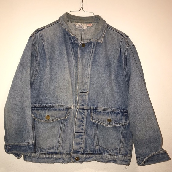 Calvin Klein Jackets & Blazers - VINTAGE CALVIN KLEIN SPORT PETITE JEAN JACKET